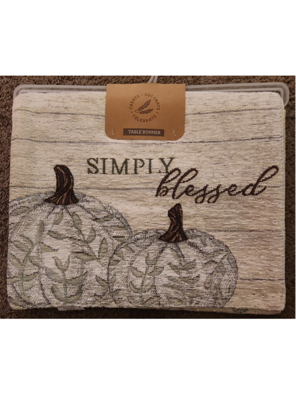 Fall/Thanksgiving Table Runner